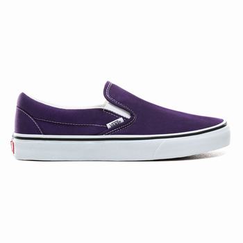 Vans Vans - Naisten Slip-on kengät - Violetit Indigo/Valkoinen